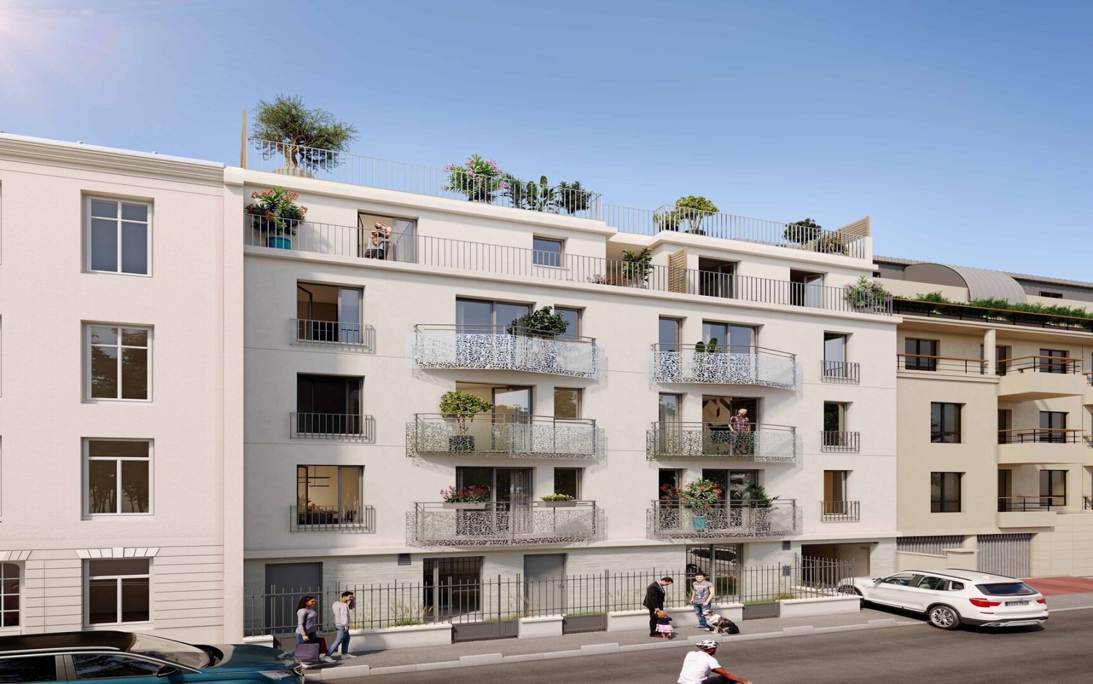 Gestion complète du projet - 14 Logements et 1 bureau médical - Suresnes (92) - MOA Promoteur immobilier