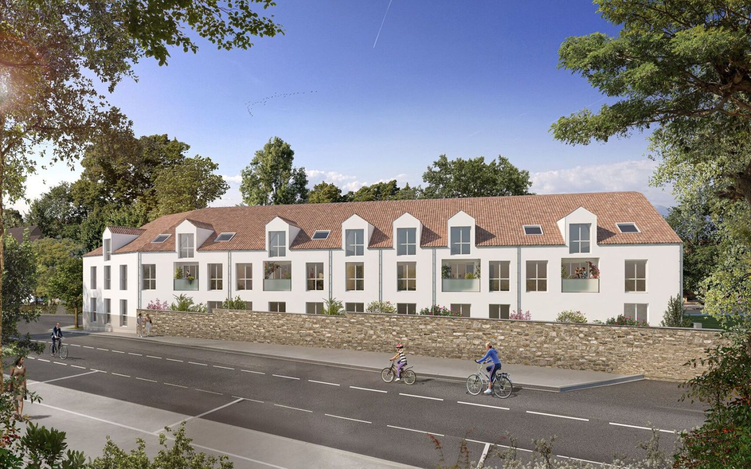 Gestion complète du projet - 1 crèche et 12 logements - Thoiry (78) - MOA Promoteur immobilier